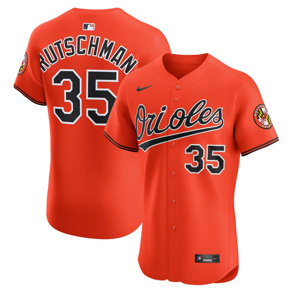 Baltimore Orioles Adley Rutschman | Nike White Home Elite Jersey
