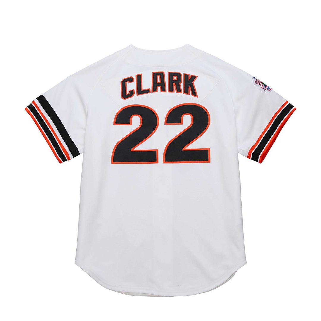 San Francisco Giants Will Clark | Mitchell & Ness White Cooperstown Collection 1989 Authentic Jersey