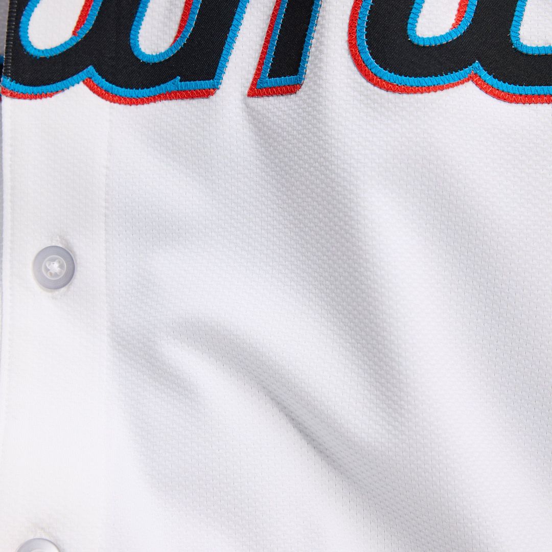Miami Marlins | Nike White Home Elite Jersey