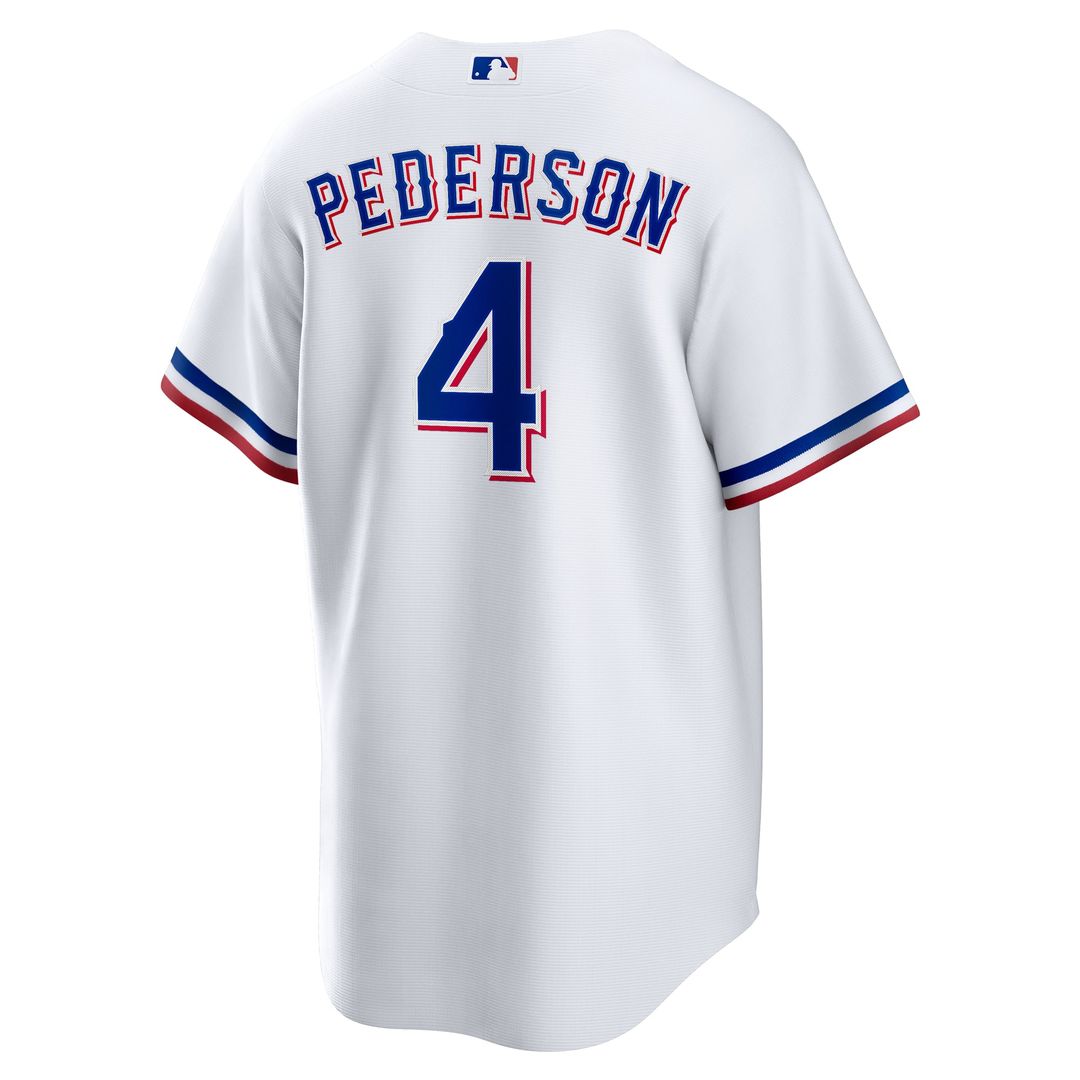 Texas Rangers Joc Pederson | Nike White Home Replica Jersey
