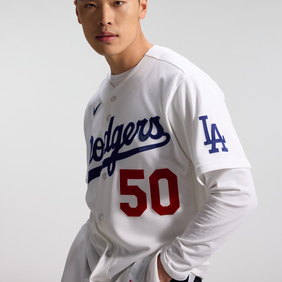 Los Angeles Dodgers Mookie Betts | Nike White Home Authentic Jersey