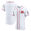 Cincinnati Reds | Nike White Home Sponsor Patch Authentic Jersey