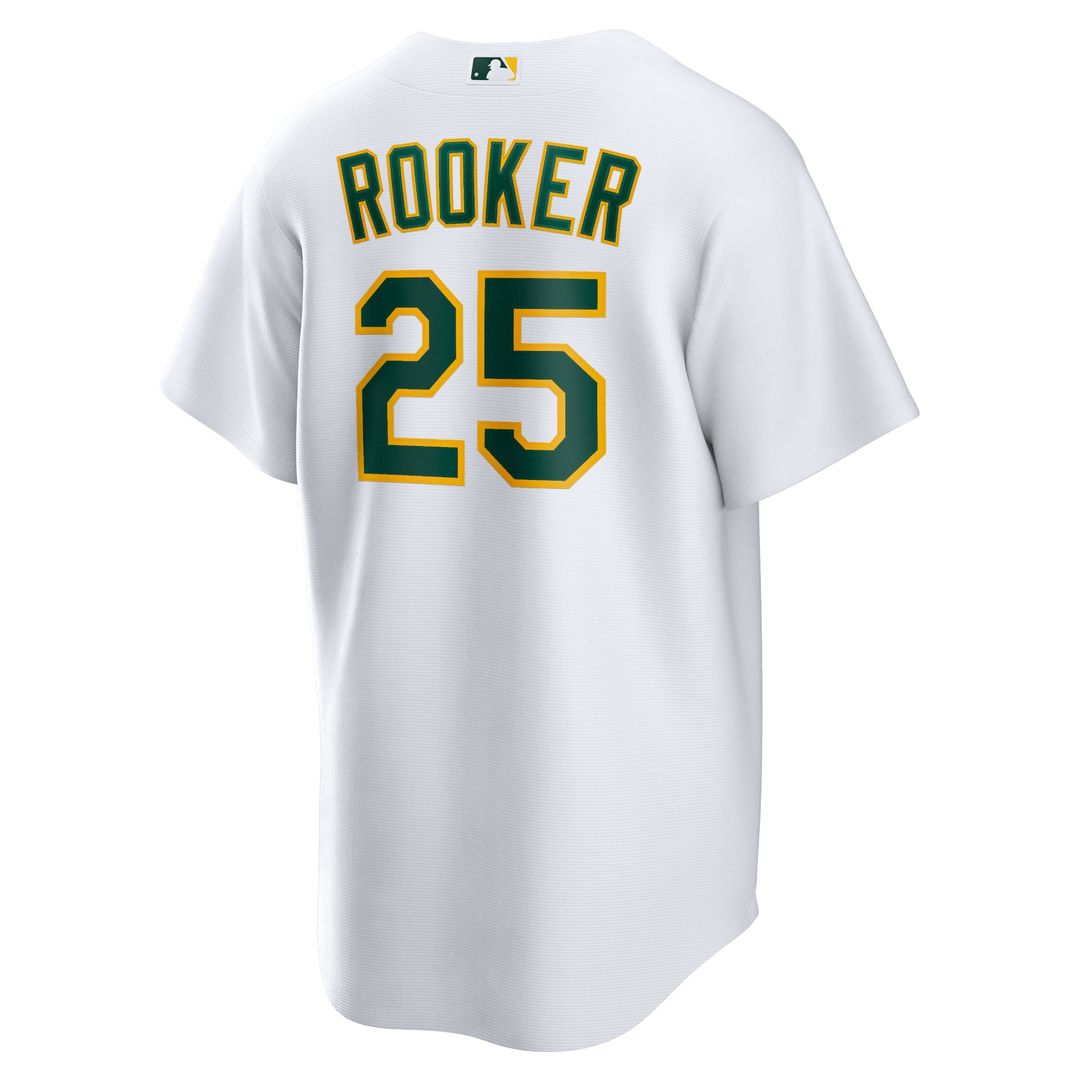 Athletics Brent Rooker | Nike White Home Replica Jersey