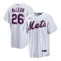 New York Mets Nolan McLean | Nike White Home Replica Jersey