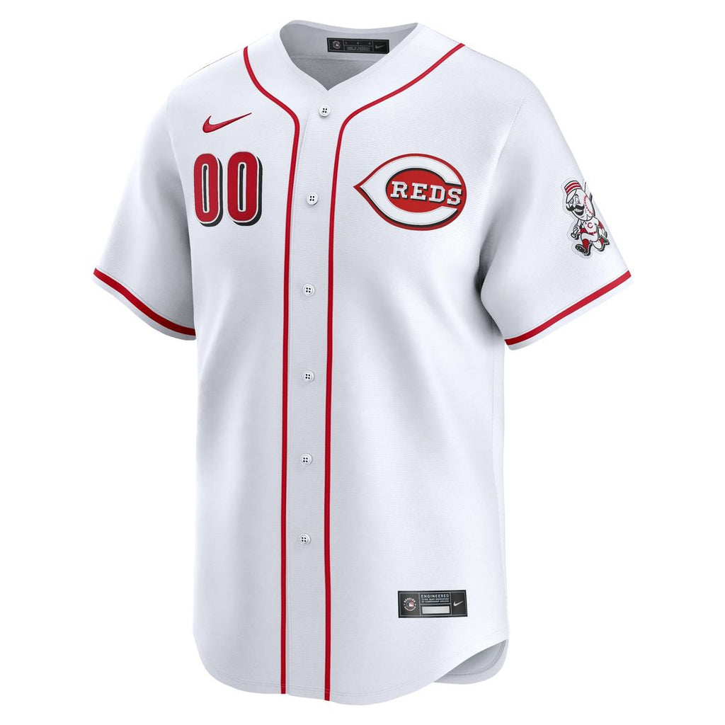 Cincinnati Reds | Nike White Home Limited Custom Jersey