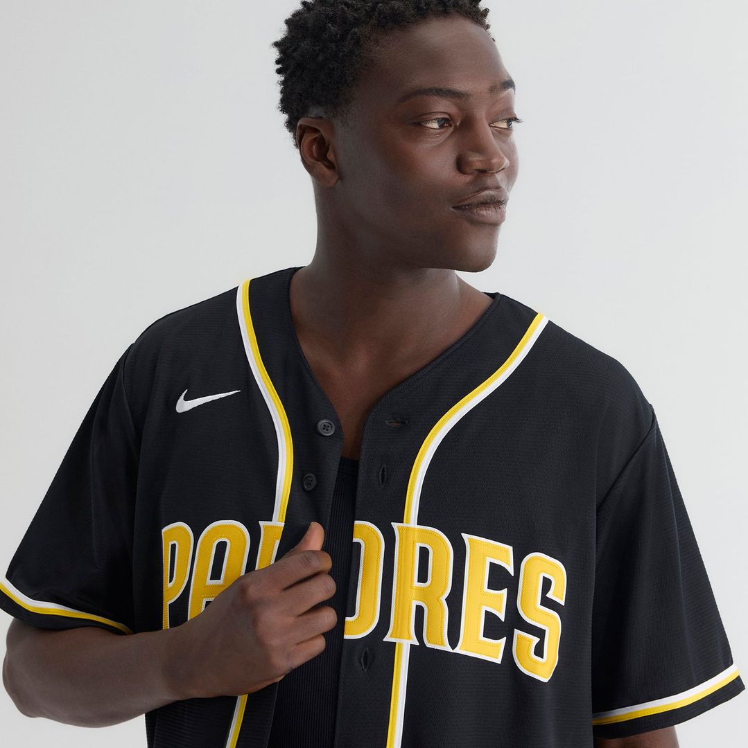 San Diego Padres Fernando Tatis Jr. | Nike Fashion Replica Black Out Jersey