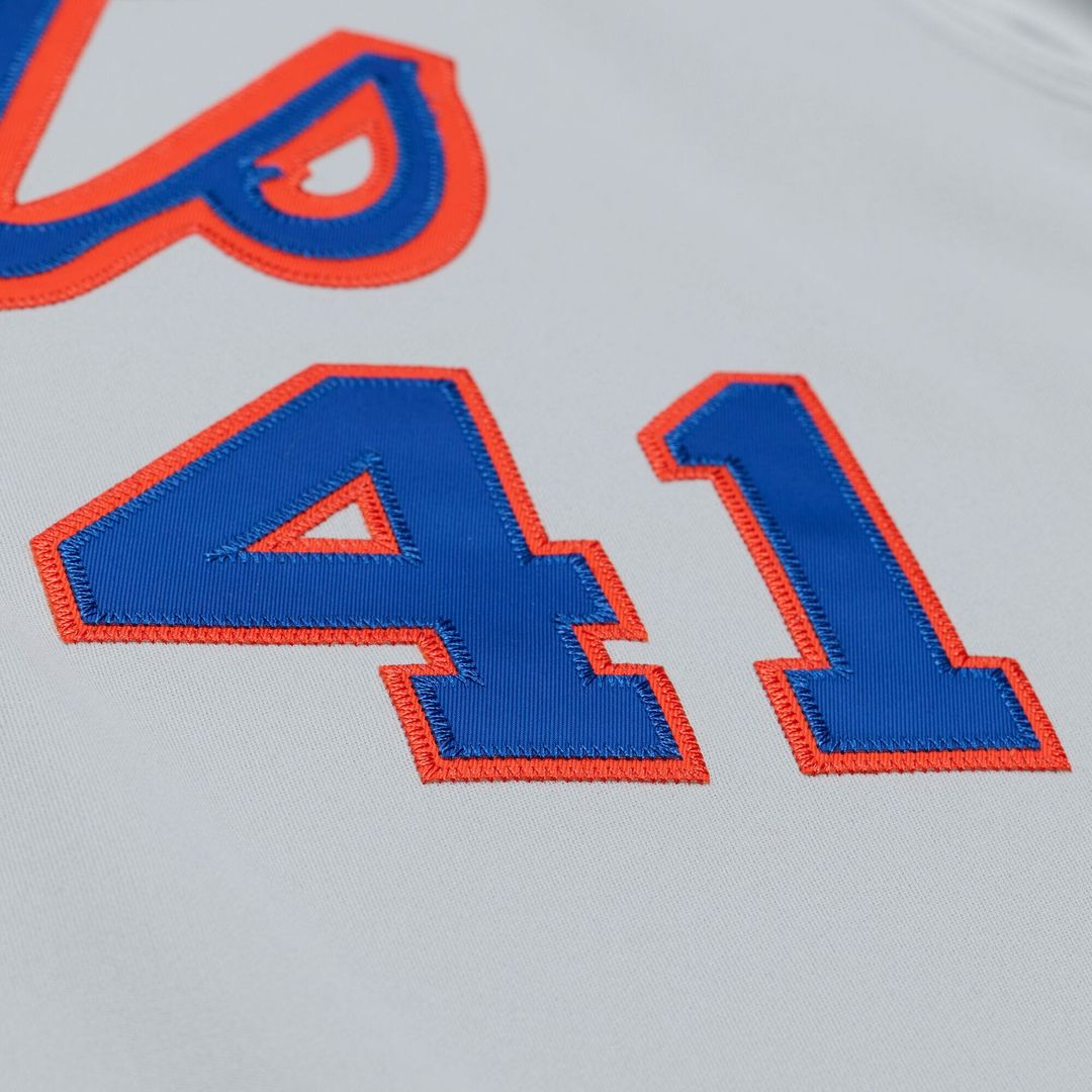 New York Mets Tom Seaver | Mitchell & Ness Gray 1976 Authentic Jersey