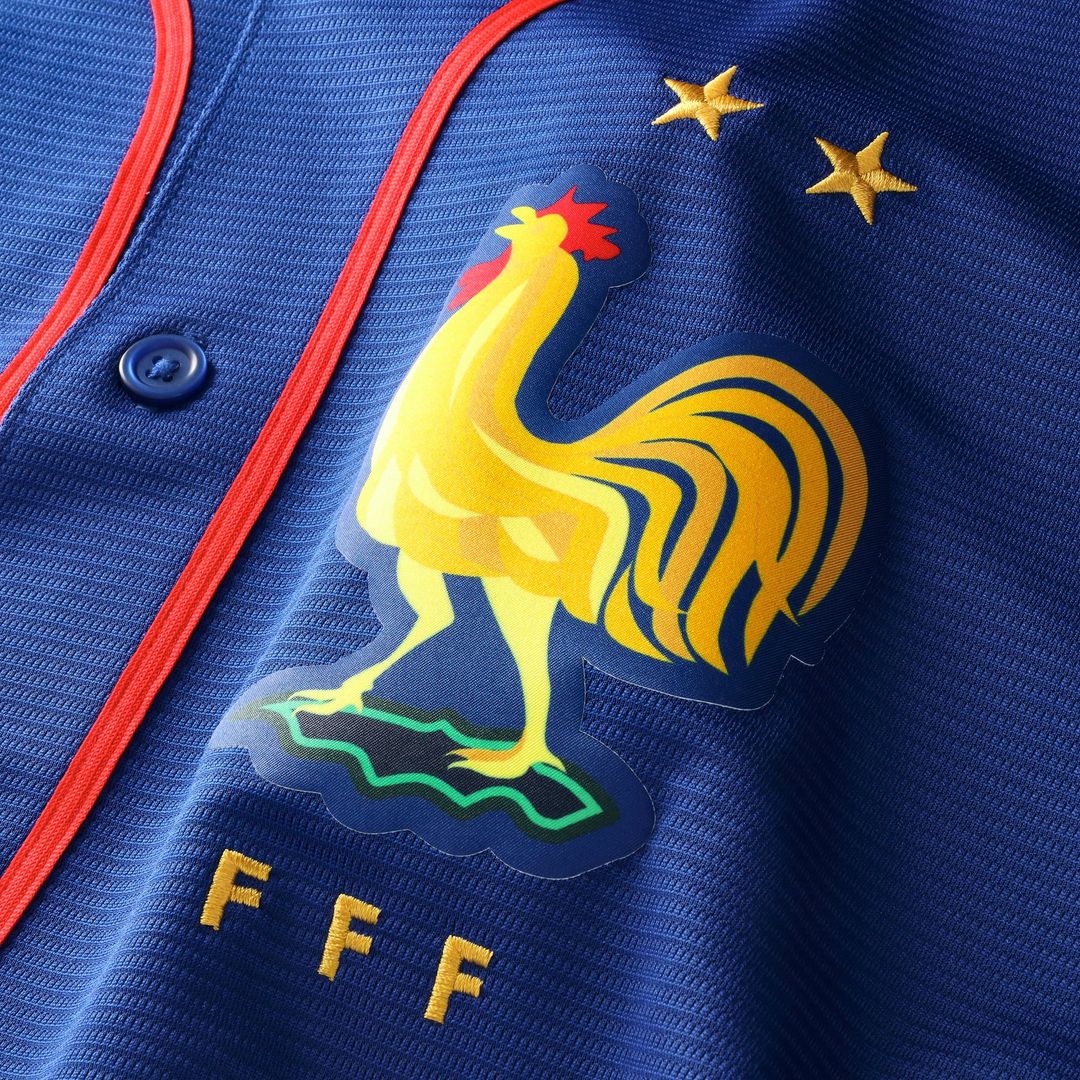 France National Team x MLB | Nike Blue Stadium Replica Jersey