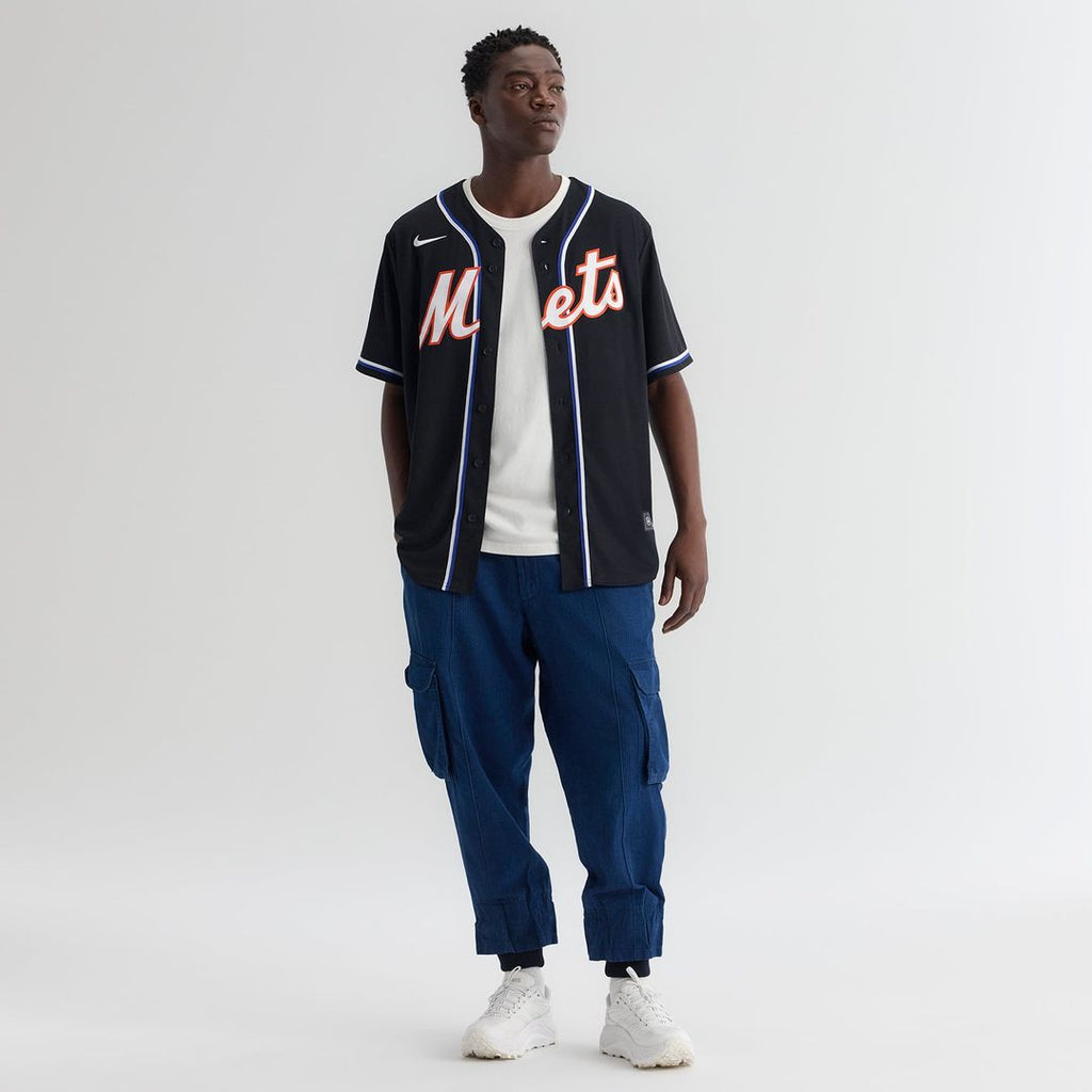 New York Mets Juan Soto | Nike Fashion Replica Black Out Jersey