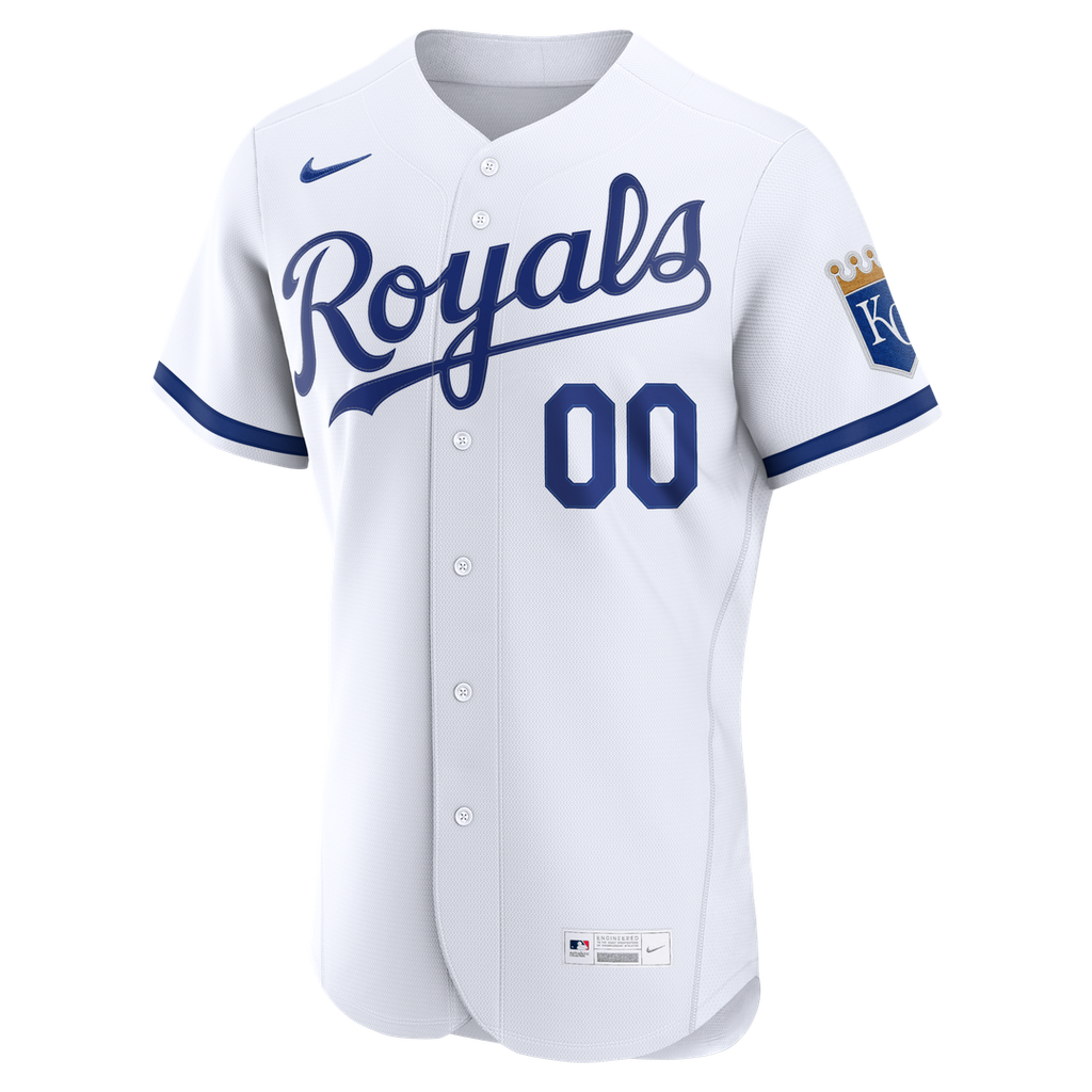 Kansas City Royals | Nike White Home Authentic Custom Jersey