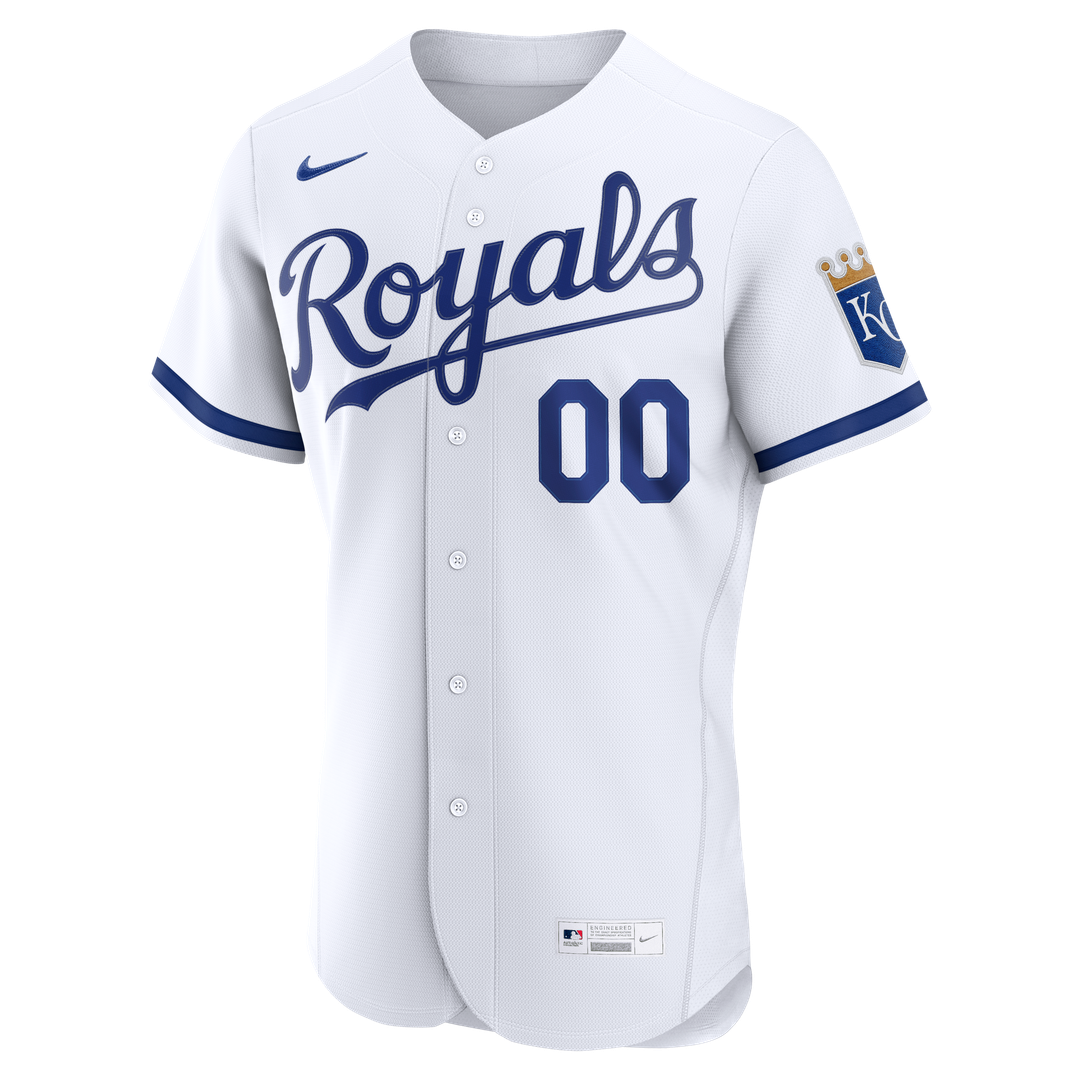 Kansas City Royals | Nike White Home Authentic Custom Jersey