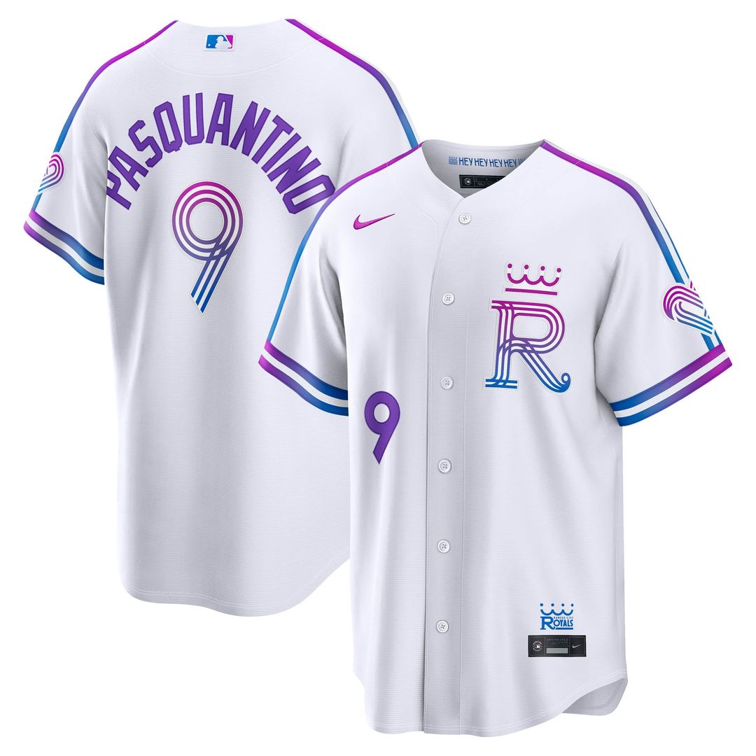 Kansas City Royals Vinnie Pasquantino | Nike White 2026 City Connect Stadium Jersey