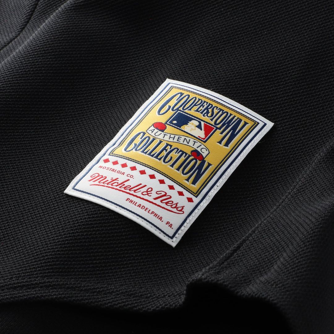 Cincinnati Reds Ken Griffey Jr. | Mitchell & Ness Black Cooperstown Collection Authentic Mesh Batting Practice Jersey