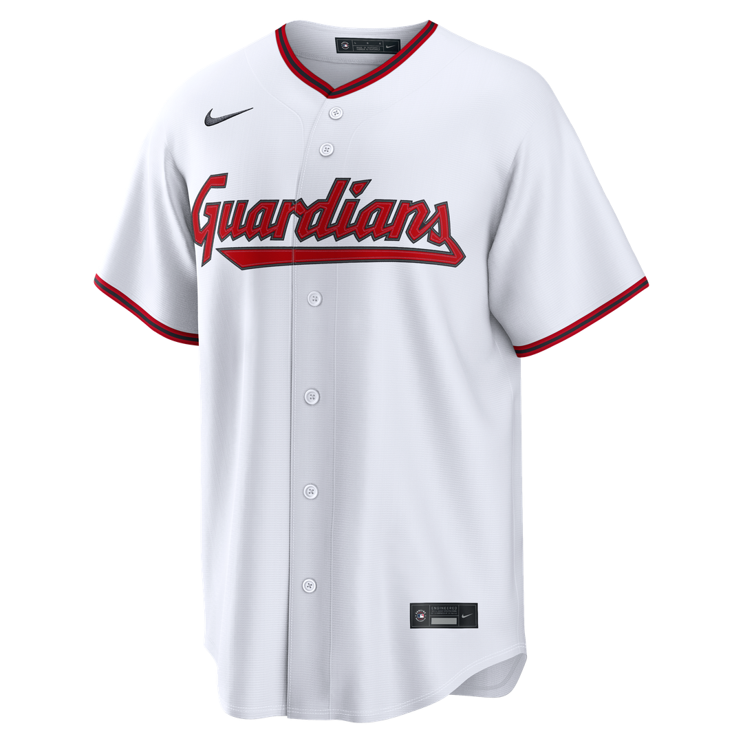 Cleveland Guardians Steven Kwan | Nike White Home Replica Jersey