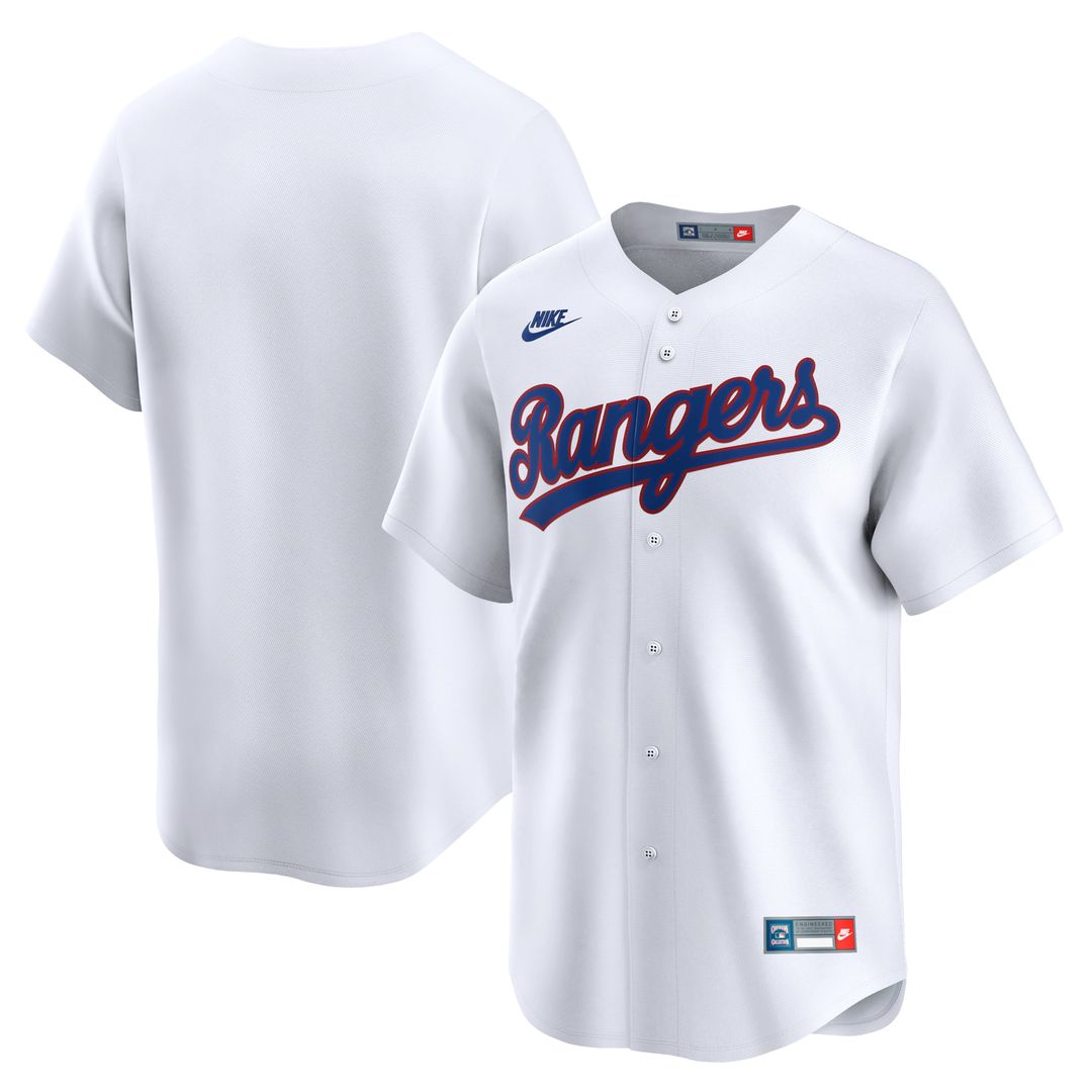 Texas Rangers | Nike White Cooperstown Collection Limited Jersey
