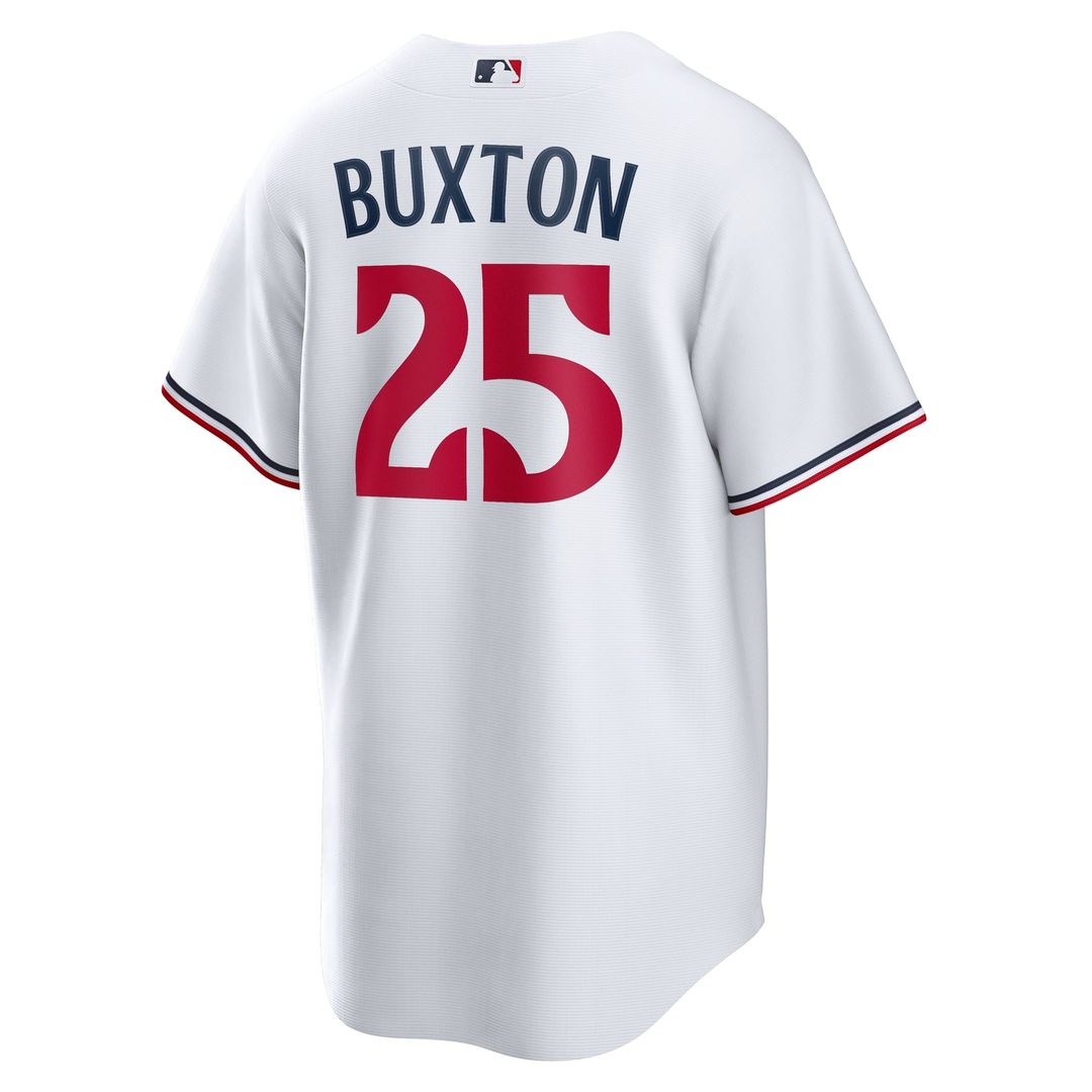 Minnesota Twins Byron Buxton | Nike White Home Replica Jersey