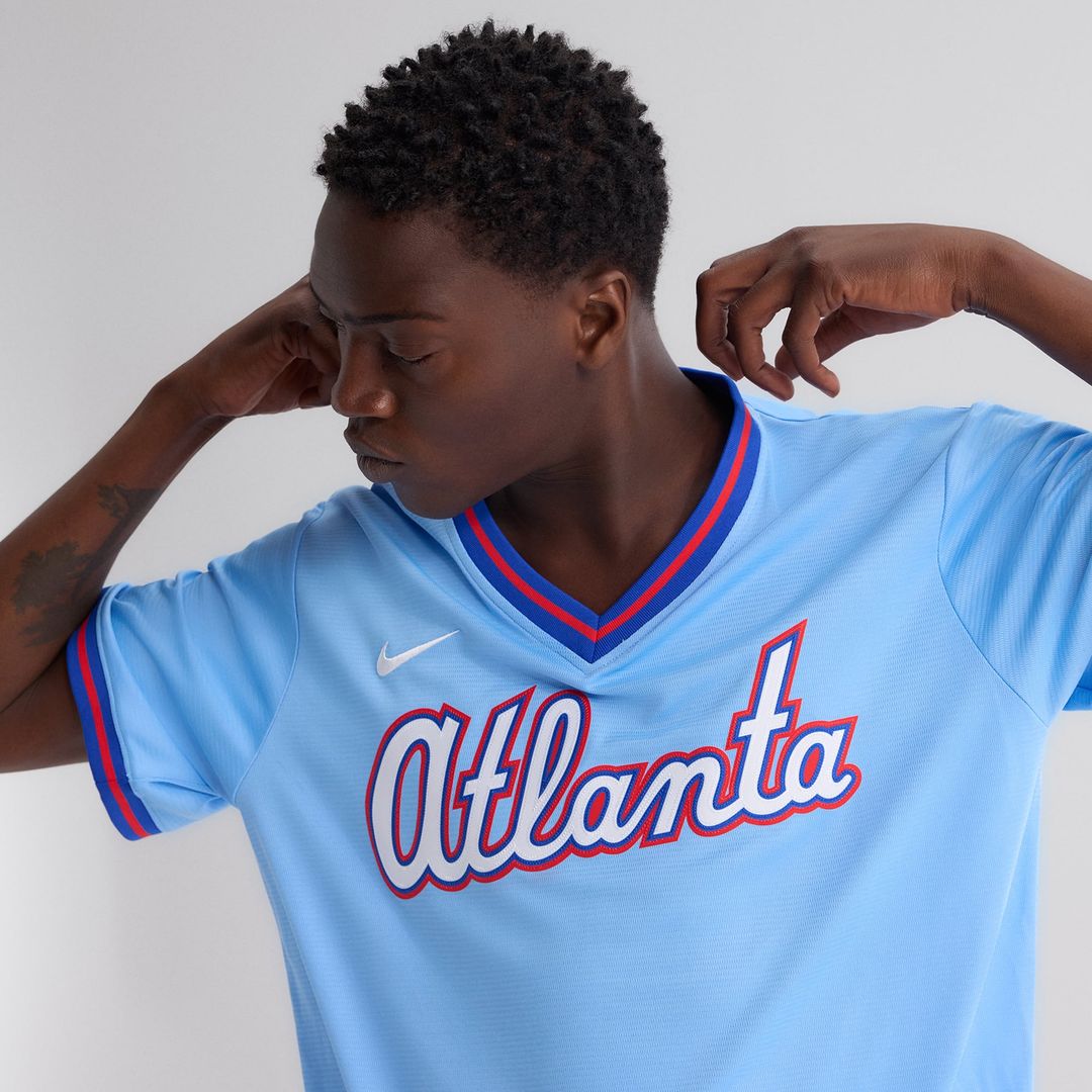 Atlanta Braves | Nike Powder Blue 2026 City Connect Stadium Jersey