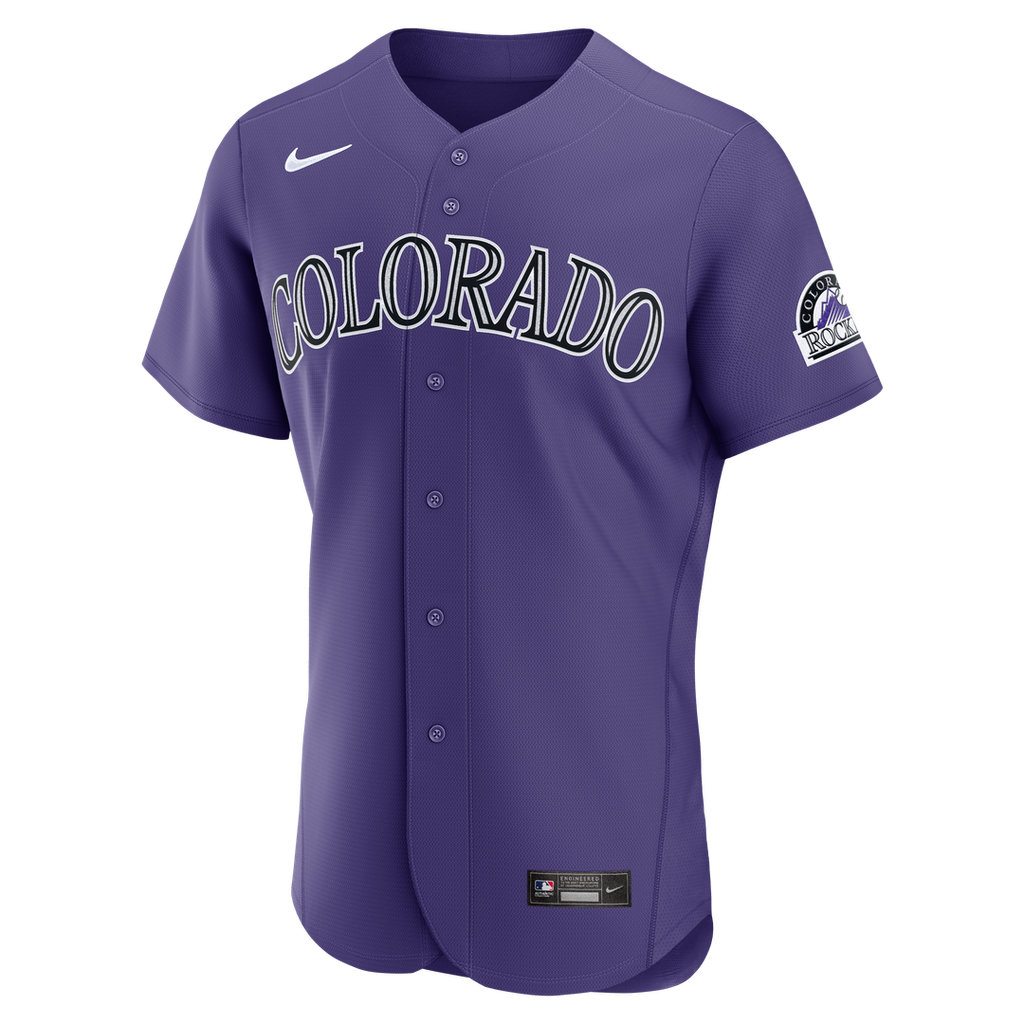 Colorado Rockies | Nike Purple Alternate Authentic Jersey