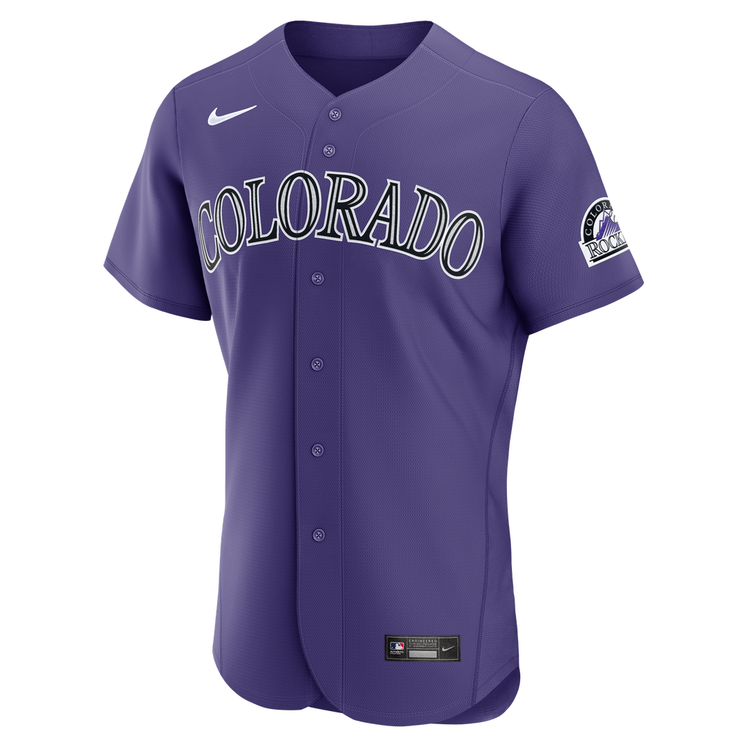 Colorado Rockies | Nike Purple Alternate Authentic Jersey