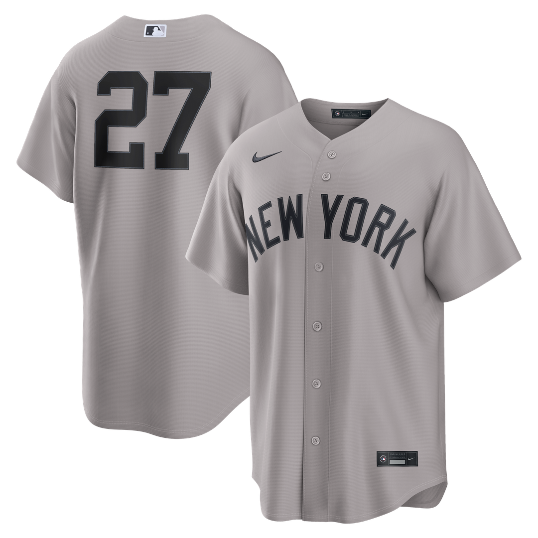 New York Yankees Giancarlo Stanton | Nike Gray Road Replica Jersey