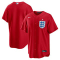 England National Team x MLB | Nike Red Stadium Replica Jersey