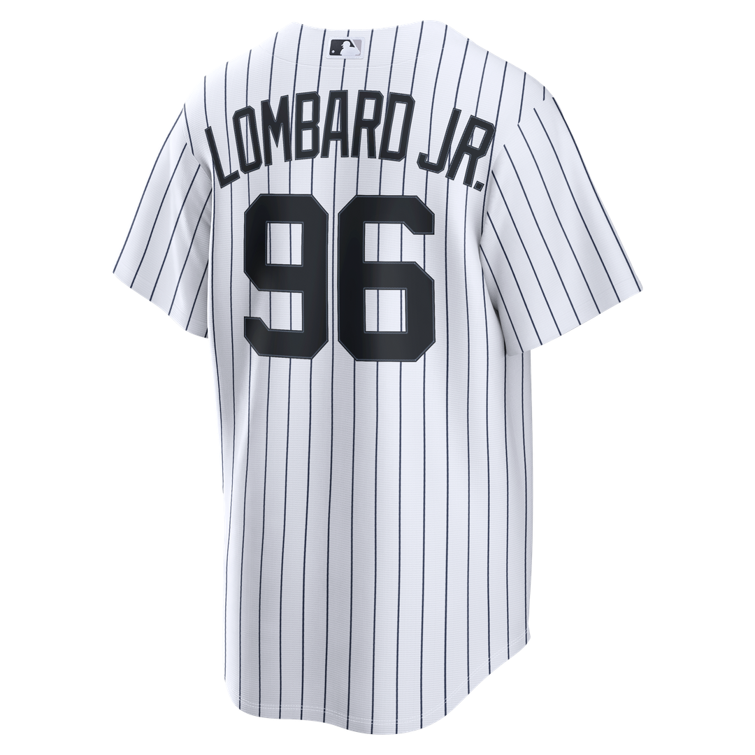 New York Yankees George Lombard Jr. | Nike White Home Replica Jersey