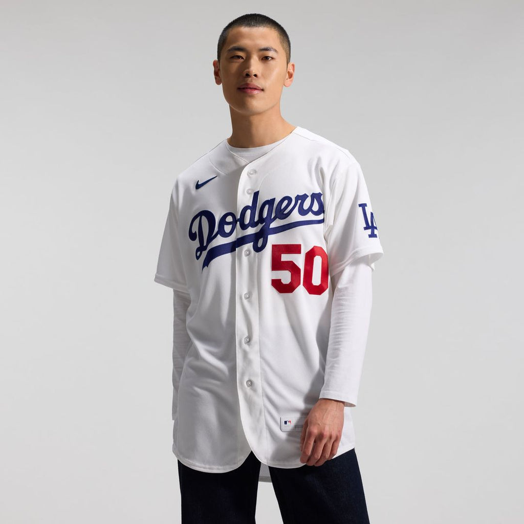 Los Angeles Dodgers Mookie Betts | Nike White Home Authentic Jersey