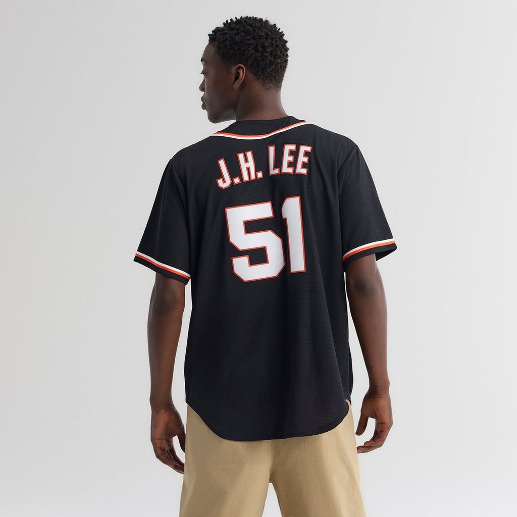 San Francisco Giants Jung Hoo Lee | Nike Fashion Replica Black Out Jersey
