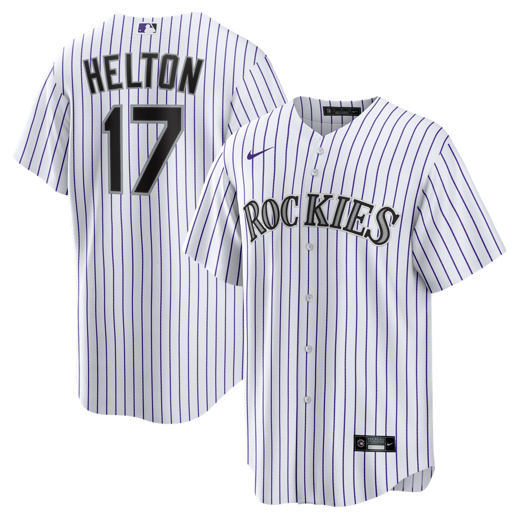 Colorado Rockies Todd Helton | Nike White Home Retired Player Replica Jersey