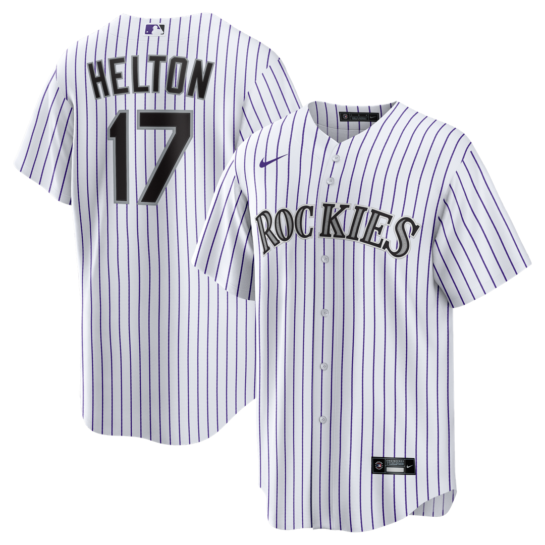 Colorado Rockies Todd Helton | Nike White Home Retired Player Replica Jersey