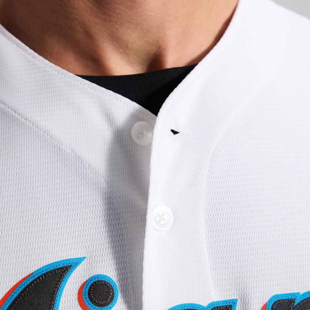 Miami Marlins | Nike White Home Replica Team Jersey