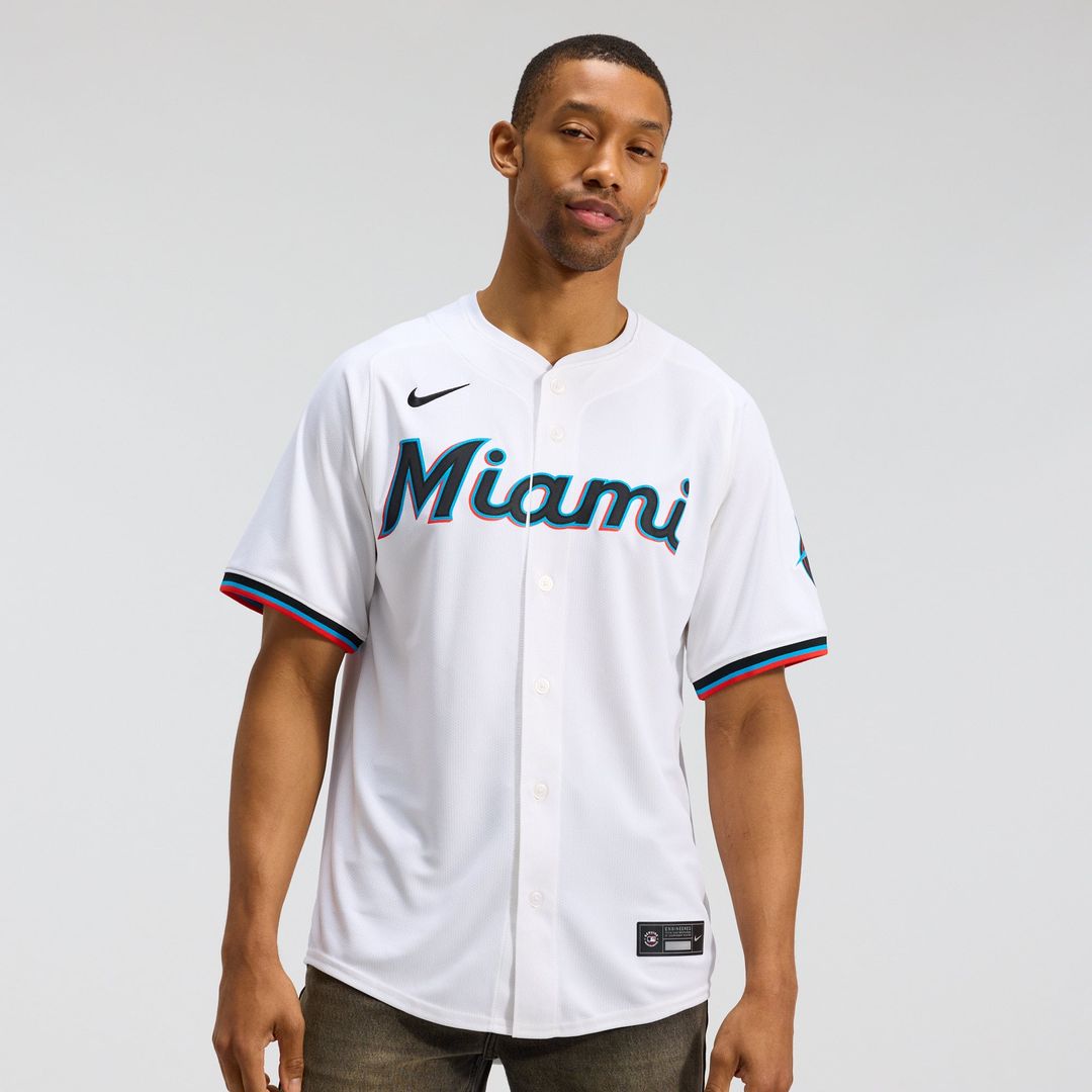 Miami Marlins | Nike White Home Limited Jersey