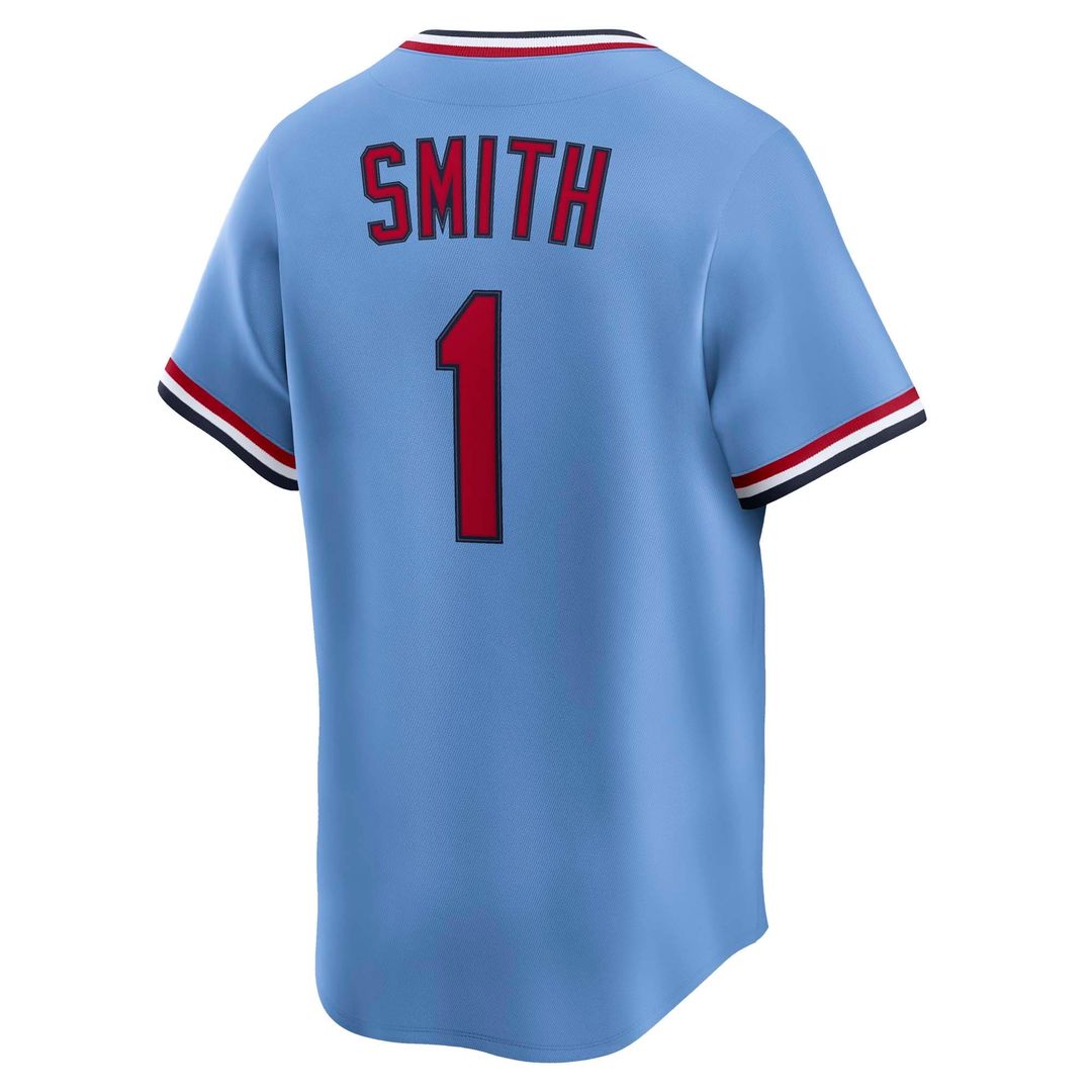 St. Louis Cardinals Ozzie Smith | Nike White Throwback Cooperstown Collection Limited Jersey