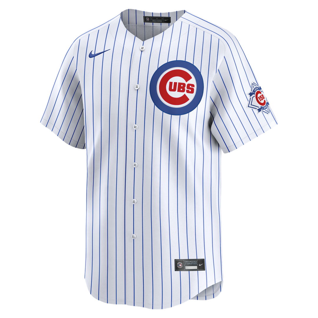 Chicago Cubs Pete Crow-Armstrong | Nike White 150th Anniversary Limited Jersey