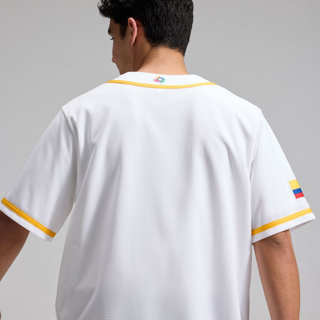 Colombia Baseball | Nike White 2026 World Baseball Classic Home Stadium Jersey