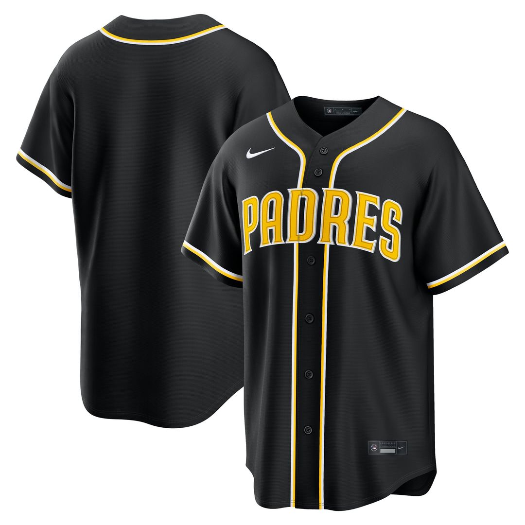 San Diego Padres | Nike Fashion Replica Black Out Jersey