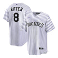 Colorado Rockies Ryan Ritter | Nike White Home Replica Jersey