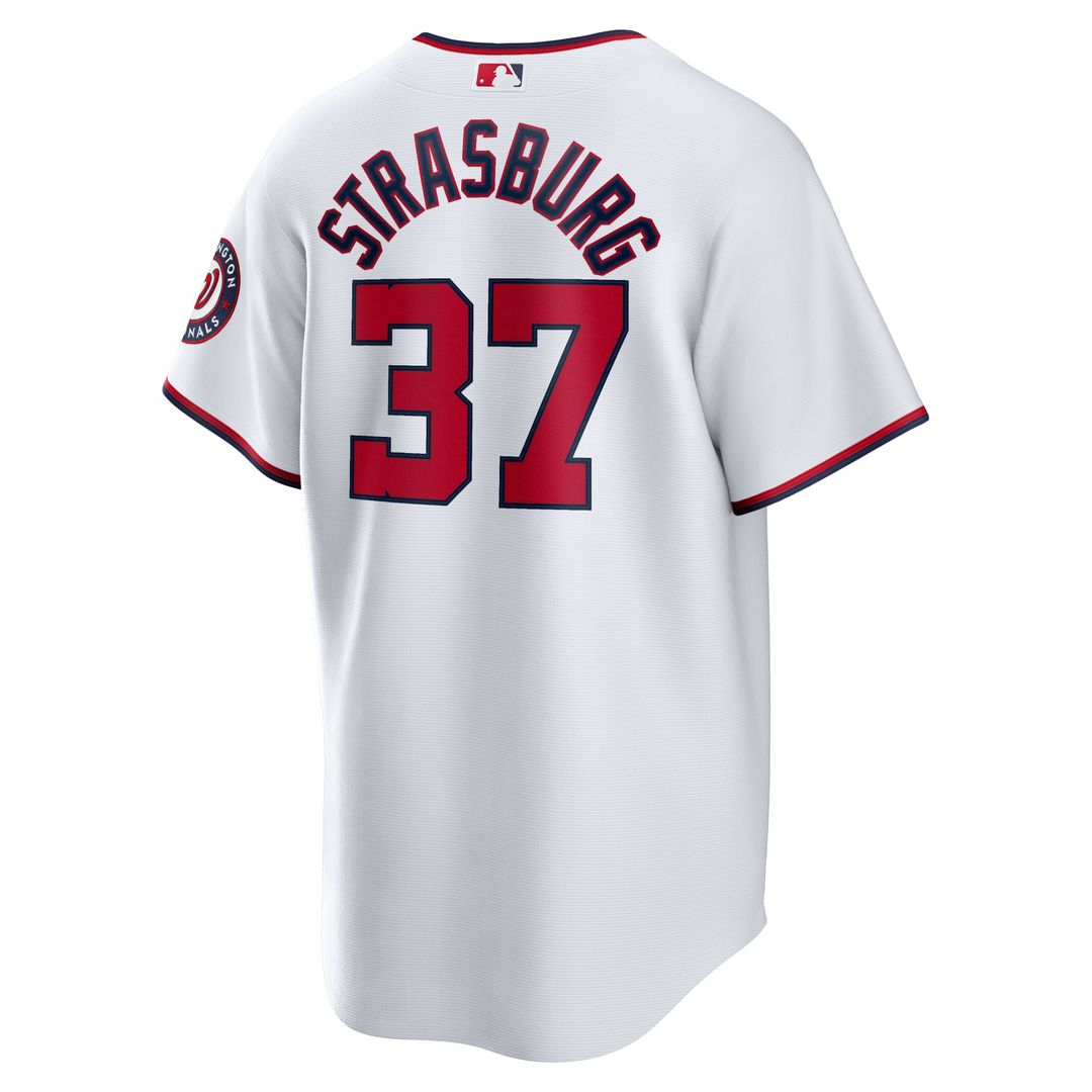 Washington Nationals Stephen Strasburg | Nike White Home Replica Jersey