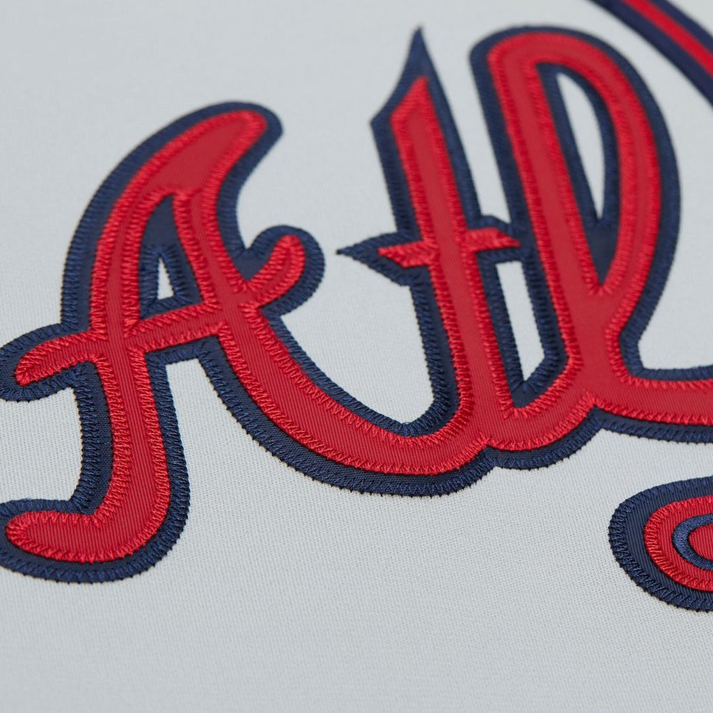 Atlanta Braves Fred McGriff | Mitchell & Ness Gray 1995 Throwback Authentic Jersey