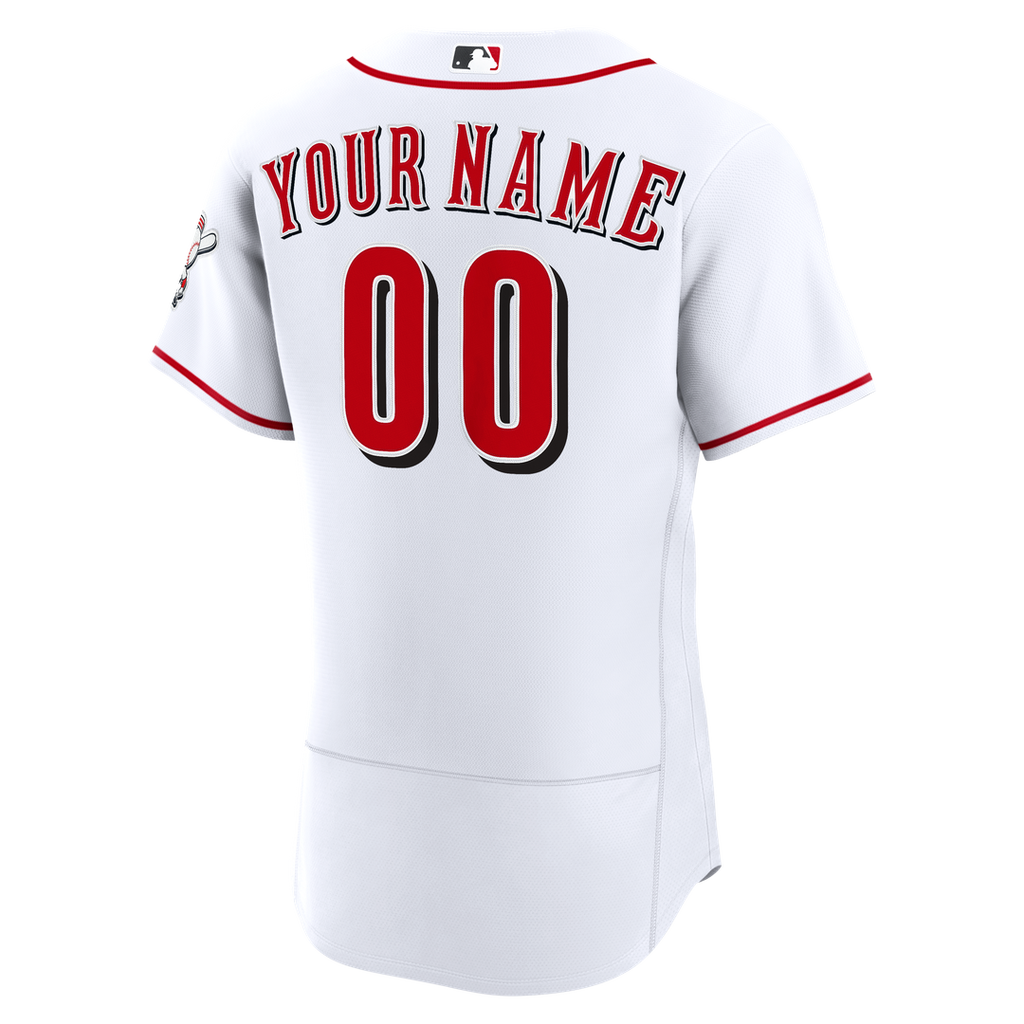 Cincinnati Reds | Nike White Home Authentic Custom Jersey