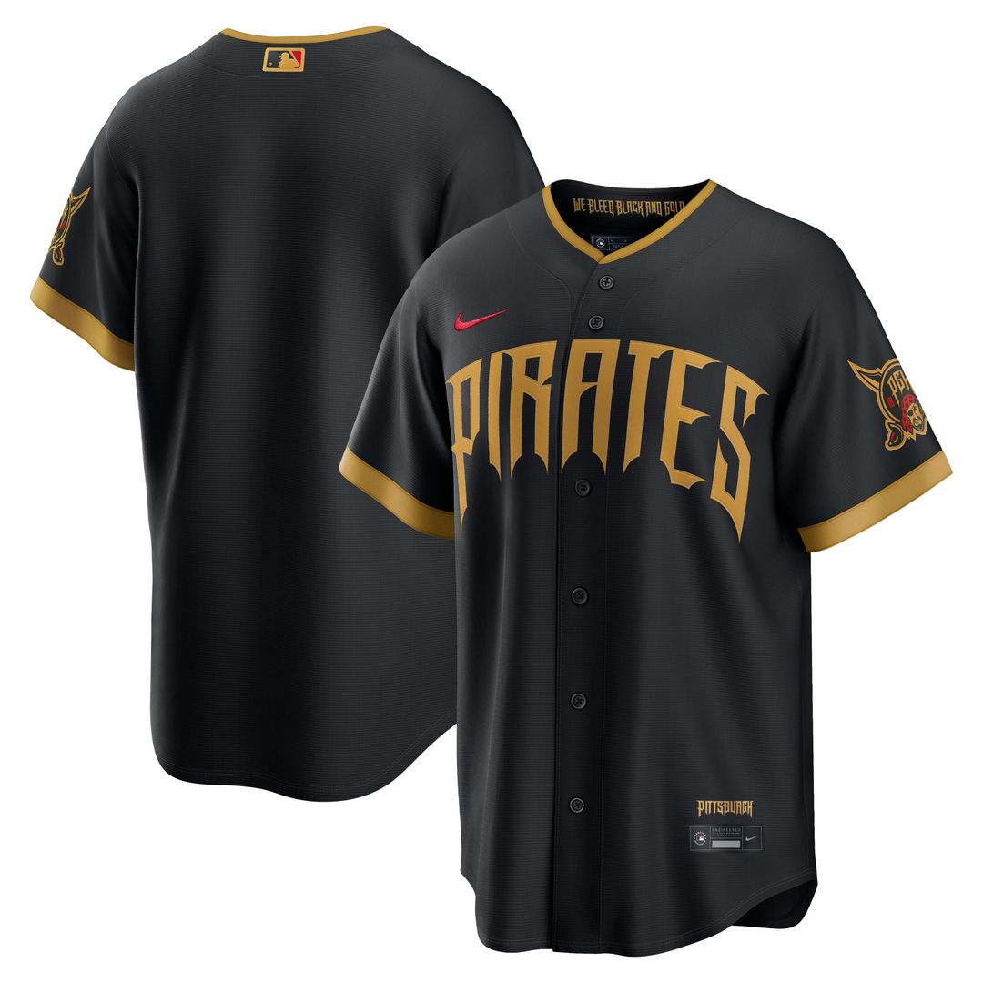 Pittsburgh Pirates | Nike Black 2026 City Connect Stadium Jersey