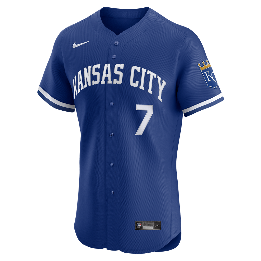 Kansas City Royals Bobby Witt Jr. | Nike Royal Alternate 2 Elite Player Jersey