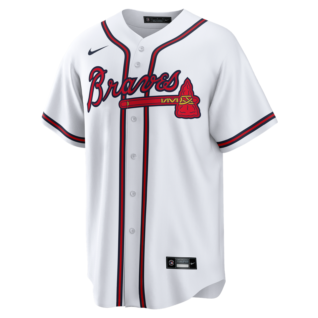 Atlanta Braves Chipper Jones | Nike White Home Retired Player Replica Jersey
