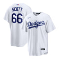 Los Angeles Dodgers Tanner Scott | Nike White Home Replica Jersey