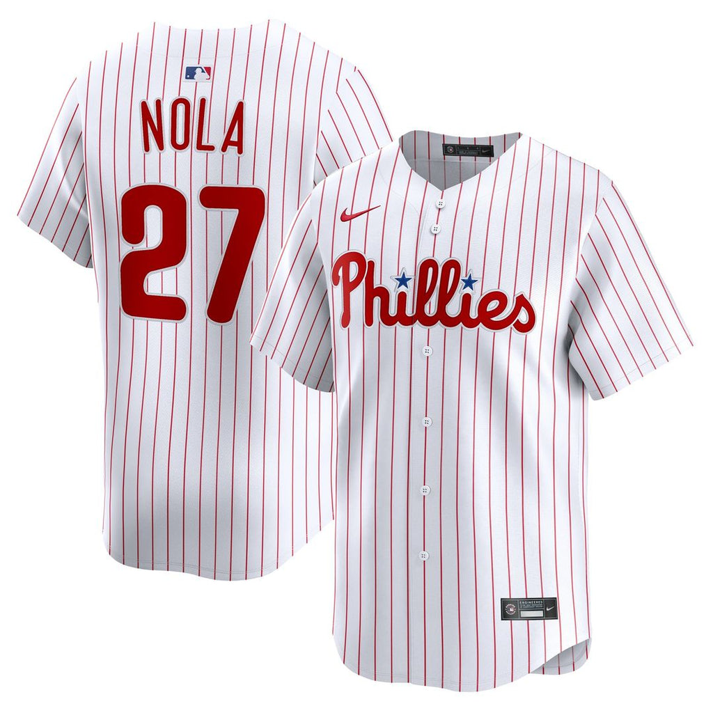 Philadelphia Phillies Aaron Nola | Nike White Home Limited Player Jersey