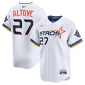 Houston Astros Jose Altuve | Nike White 2025 City Connect Limited Player Jersey
