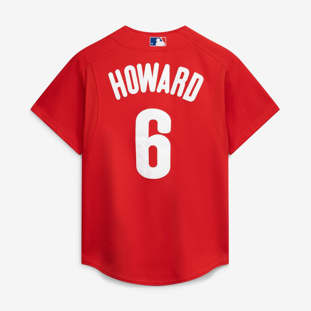 Philadelphia Phillies Ryan Howard | Mitchell & Ness Red Cooperstown Collection Batting Practice Jersey