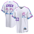 Kansas City Royals Carter Jensen | Nike White 2026 City Connect Stadium Jersey