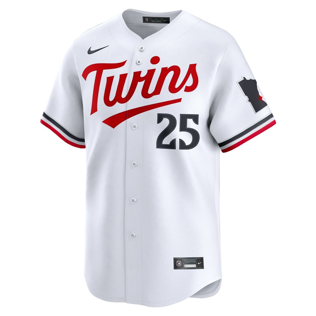 Minnesota Twins Byron Buxton | Nike White Home Limited Player Jersey