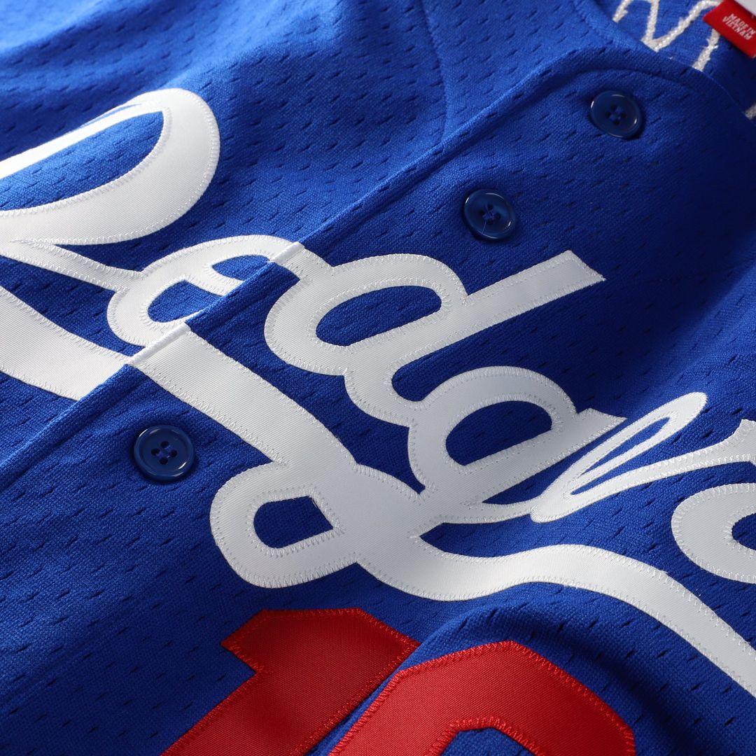 Los Angeles Dodgers Hideo Nomo | Mitchell & Ness Royal Big & Tall Cooperstown Collection Mesh Batting Practice Jersey